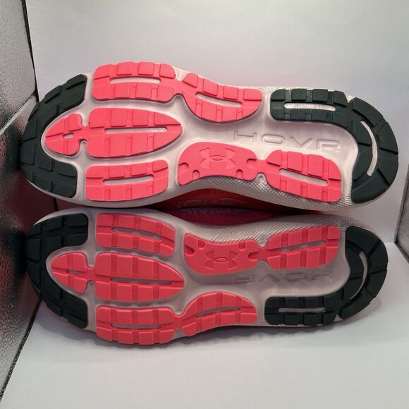 Under Armour HOVR Mega 2 MVMNT Mens 12 Pink Shock Running Sneakers 3026629-603 main image 3